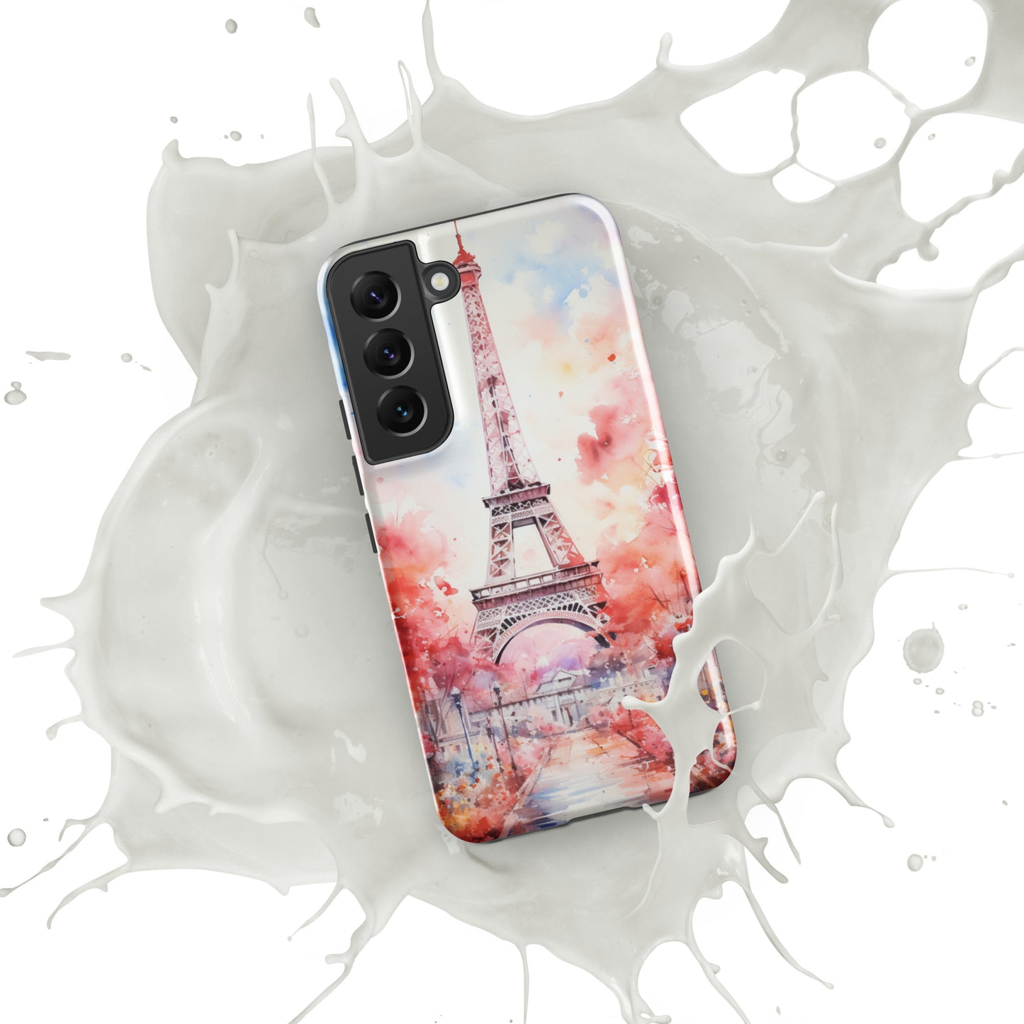 Watercolor Paris Dream Tough Case, Shockproof Phone Case,Cool Designed Phone Cases, Pocket-friendly