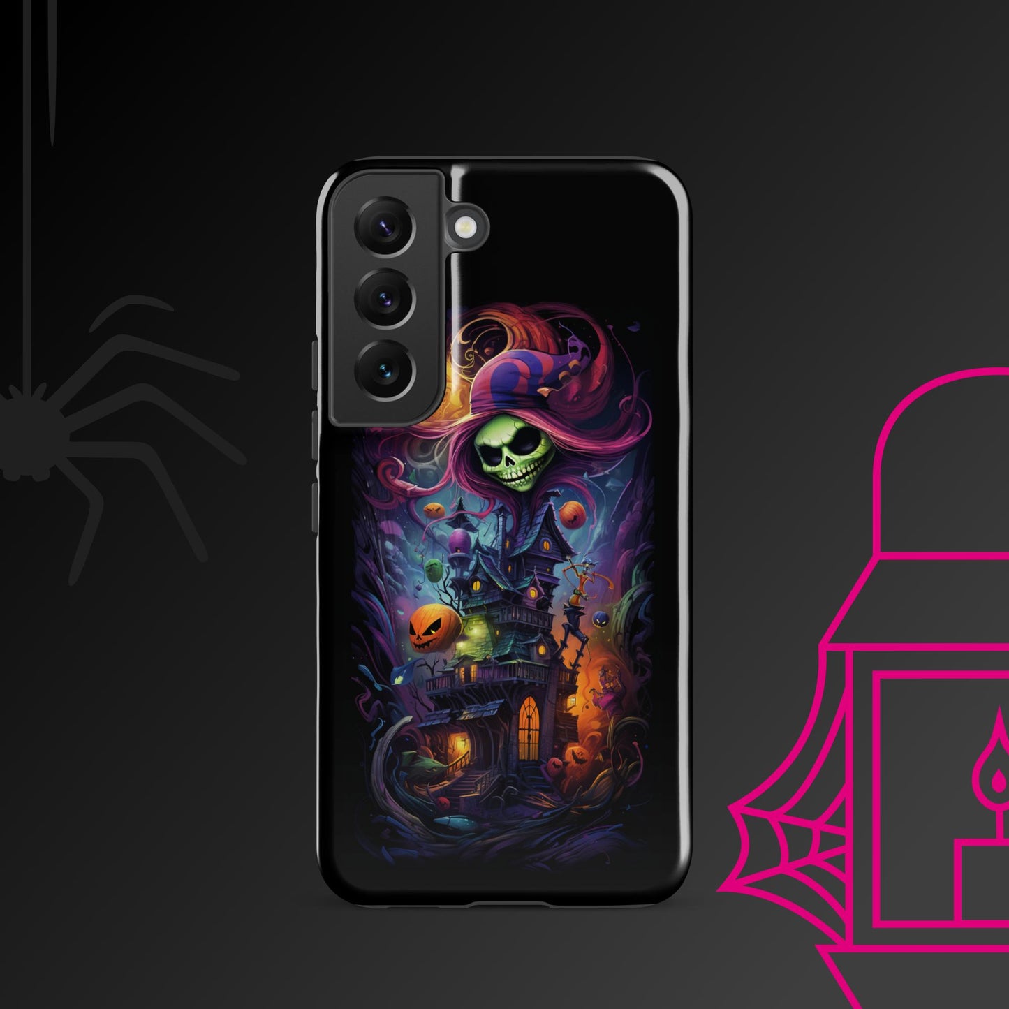 Haunted House Party Tough Case, Shockproof Phone Case,Cool Designed Phone Cases, Pocket-friendly