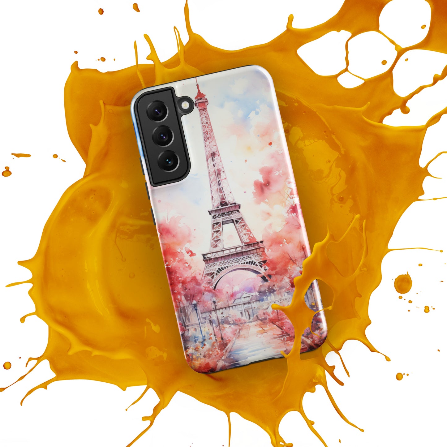 Watercolor Paris Dream Tough Case, Shockproof Phone Case,Cool Designed Phone Cases, Pocket-friendly