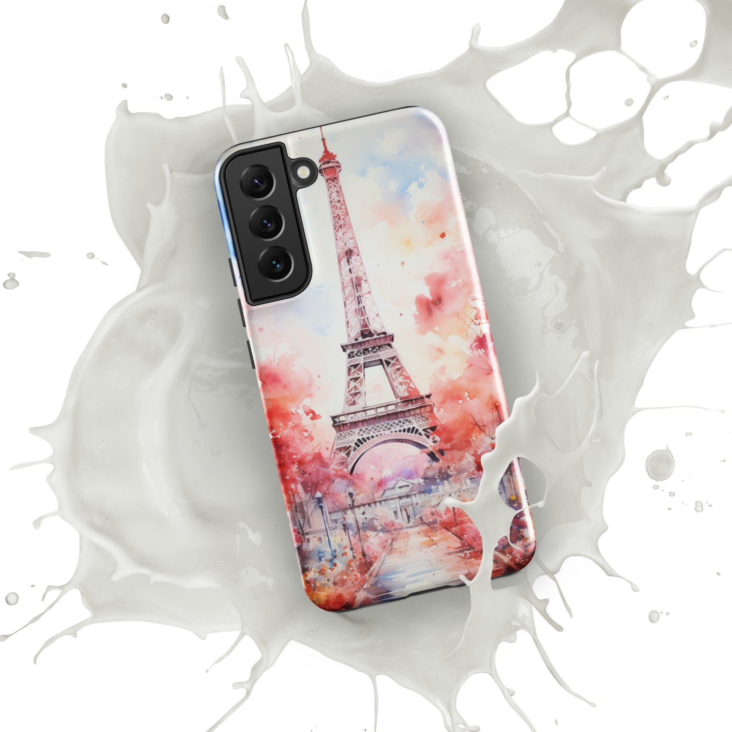 Watercolor Paris Dream Tough Case, Shockproof Phone Case,Cool Designed Phone Cases, Pocket-friendly