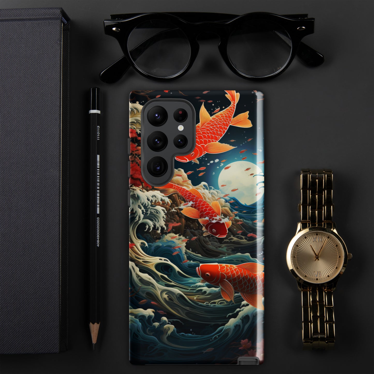 Koi Tough Case, Shockproof Phone Case,Cool Designed Phone Cases, Pocket-friendly