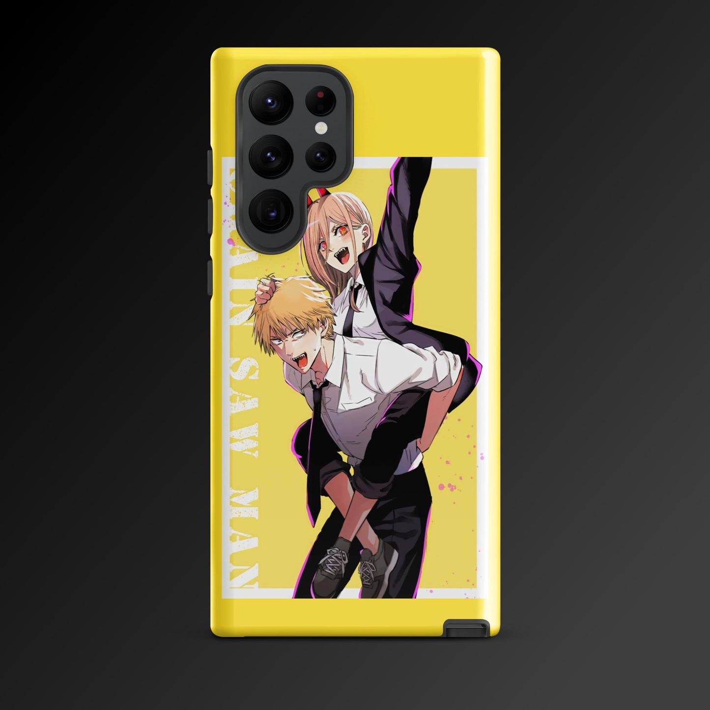 Chain Saw Man Tough Case, Shockproof Phone Case,Cool Designed Phone Cases, Pocket-friendly