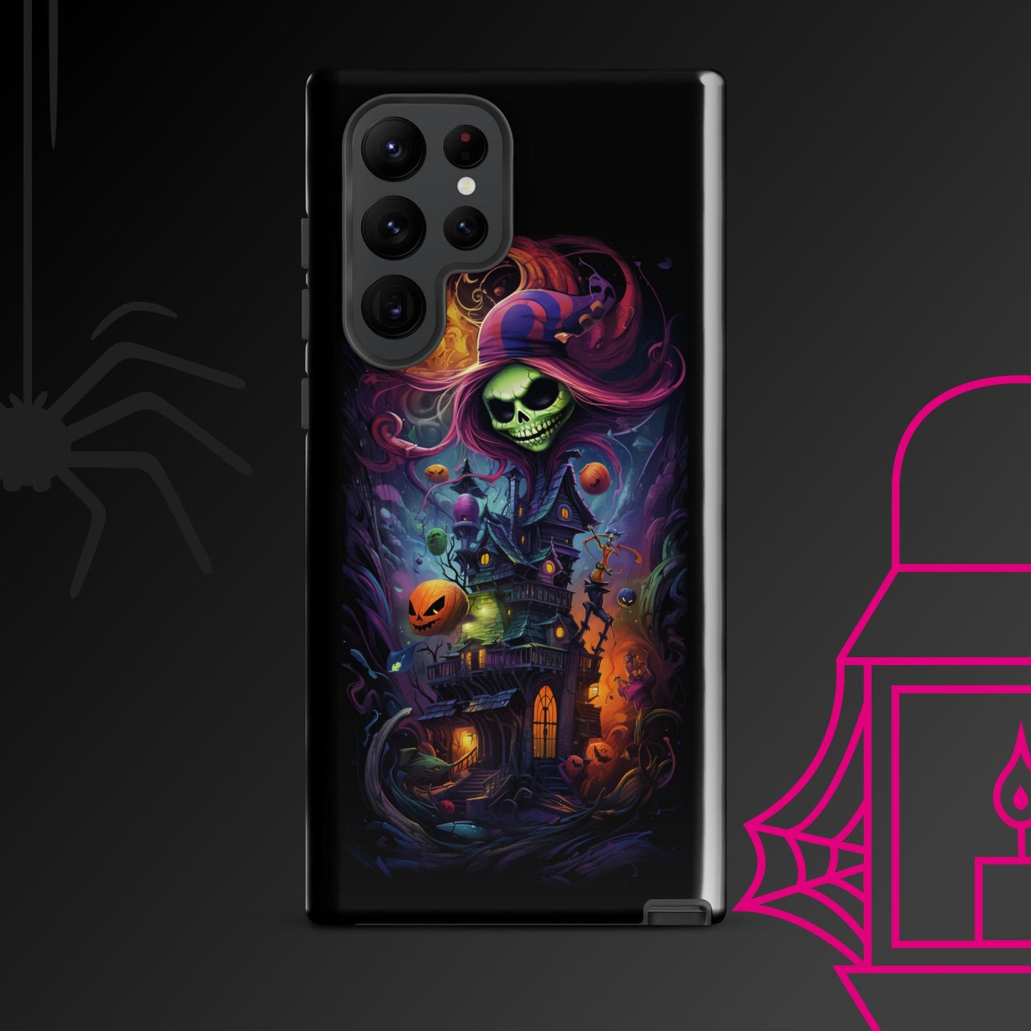 Haunted House Party Tough Case, Shockproof Phone Case,Cool Designed Phone Cases, Pocket-friendly