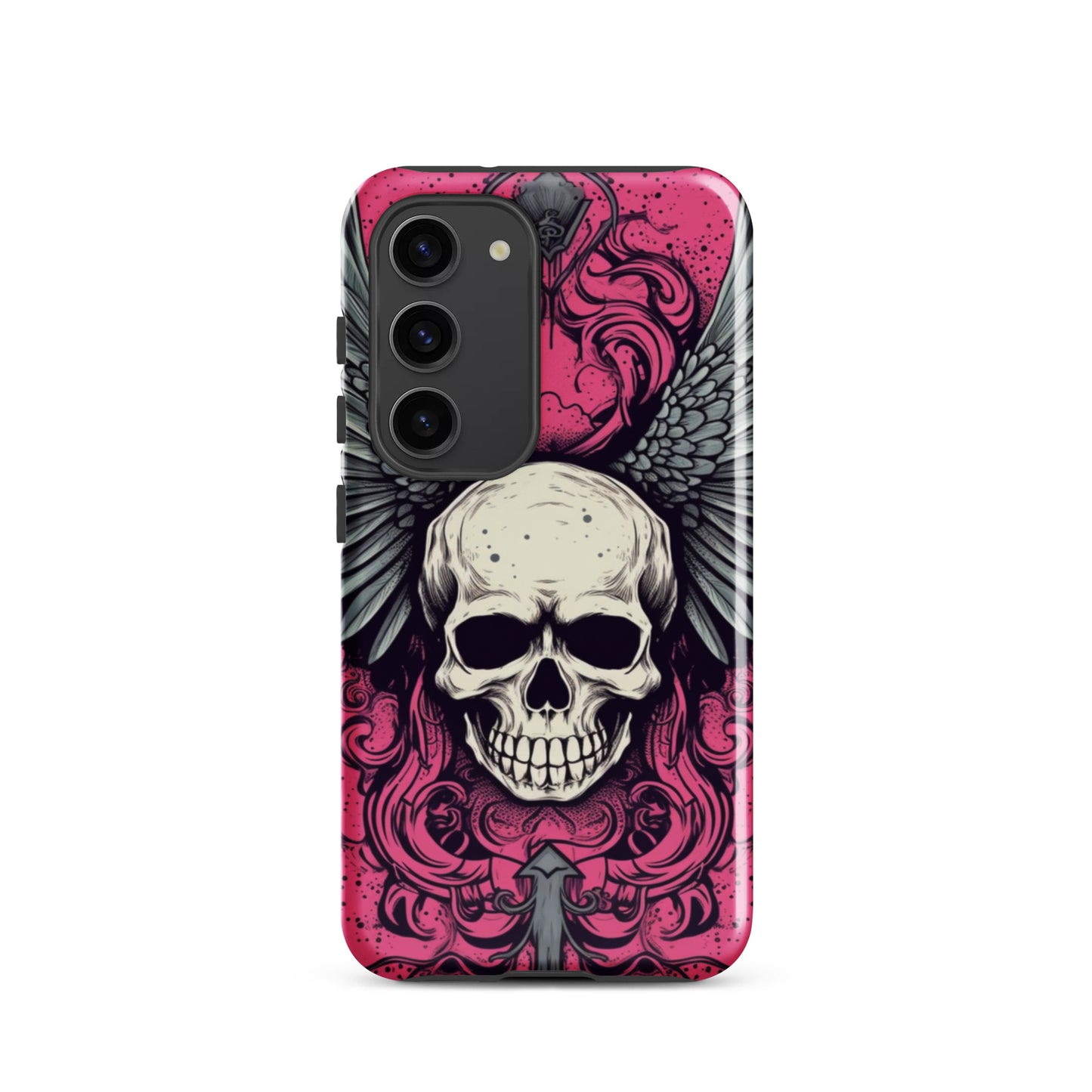 Skull Tough Case, Shockproof Phone Case,Cool Designed Phone Cases, Pocket-friendly