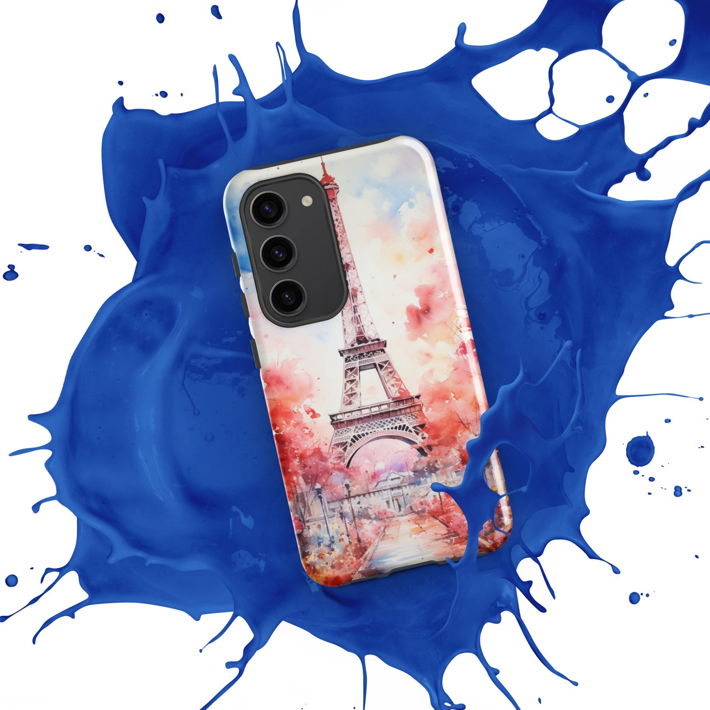 Watercolor Paris Dream Tough Case, Shockproof Phone Case,Cool Designed Phone Cases, Pocket-friendly