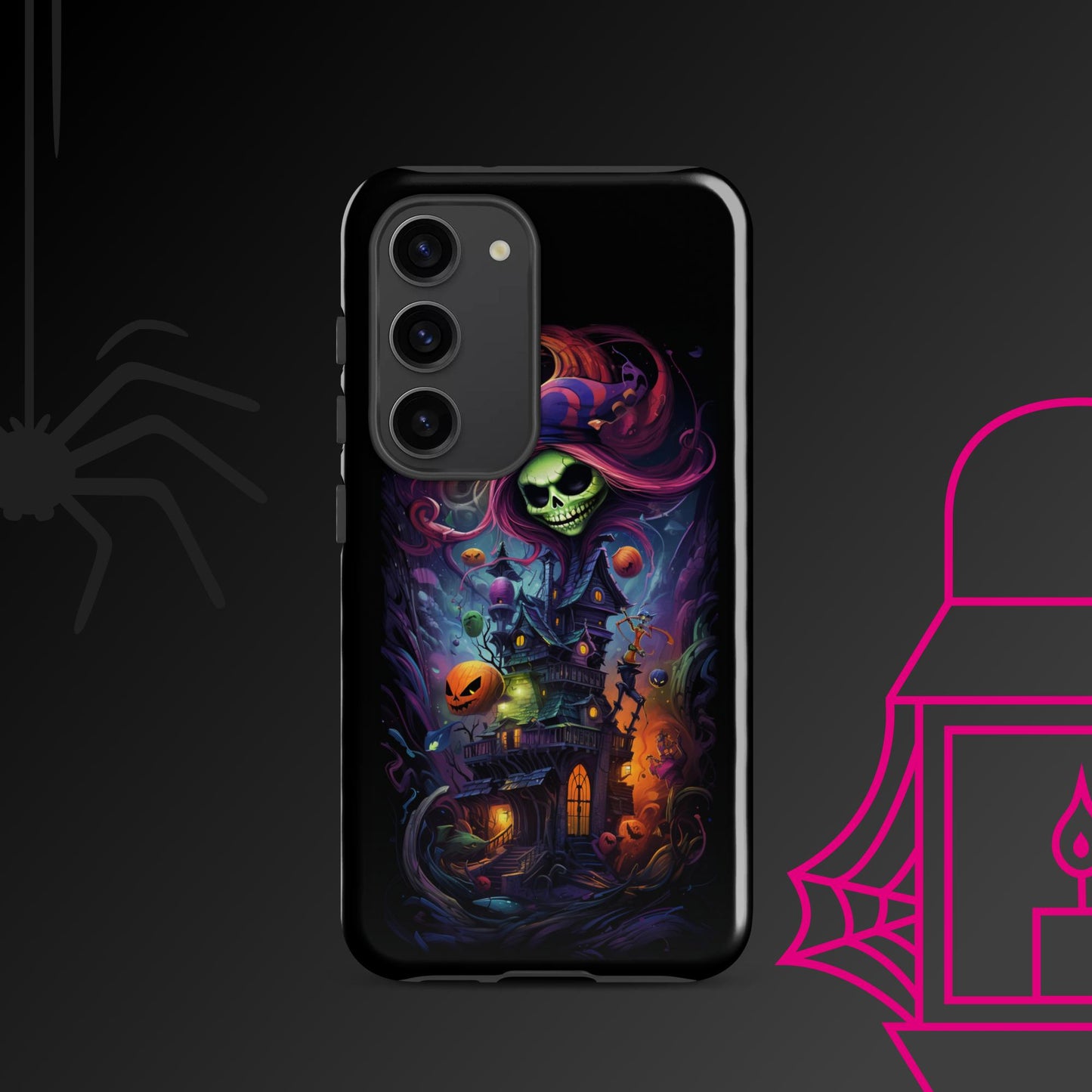 Haunted House Party Tough Case, Shockproof Phone Case,Cool Designed Phone Cases, Pocket-friendly