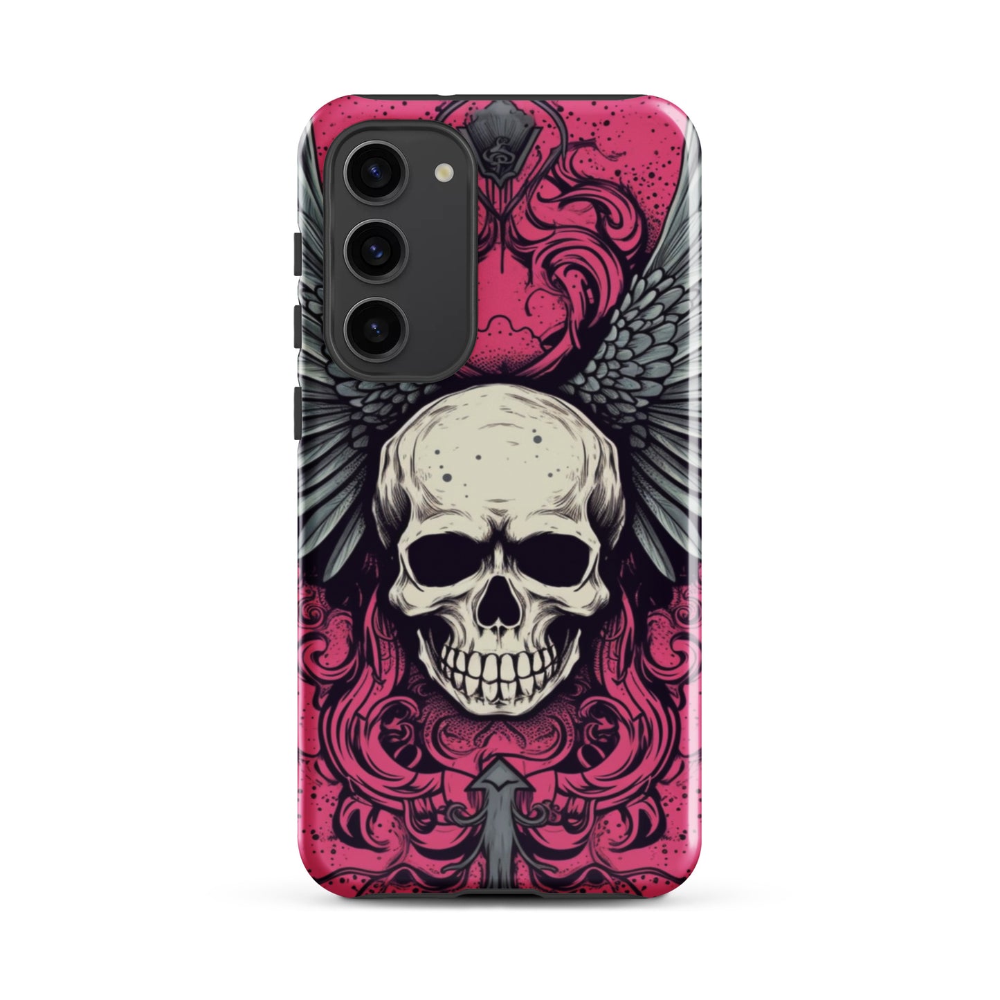 Skull Tough Case, Shockproof Phone Case,Cool Designed Phone Cases, Pocket-friendly