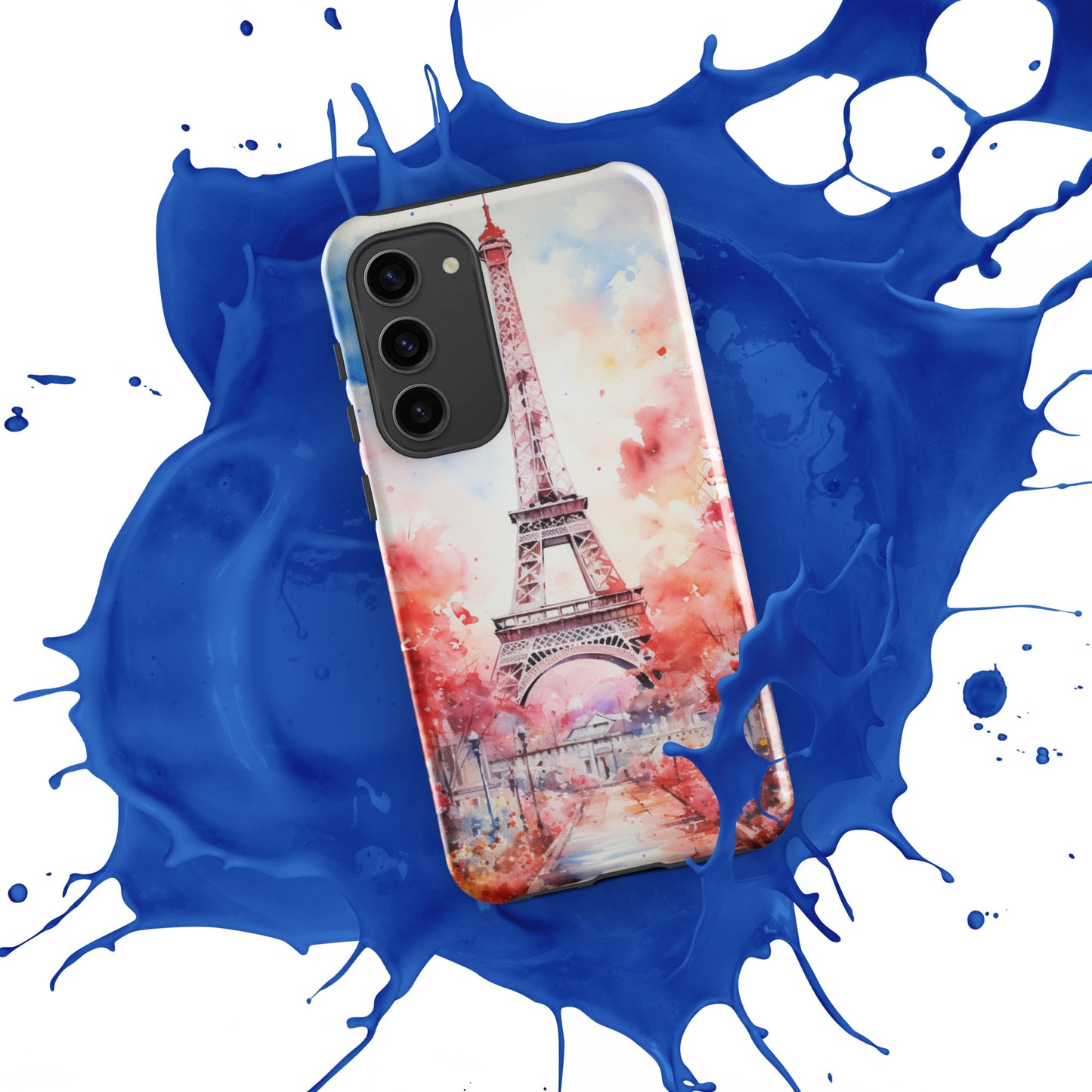 Watercolor Paris Dream Tough Case, Shockproof Phone Case,Cool Designed Phone Cases, Pocket-friendly