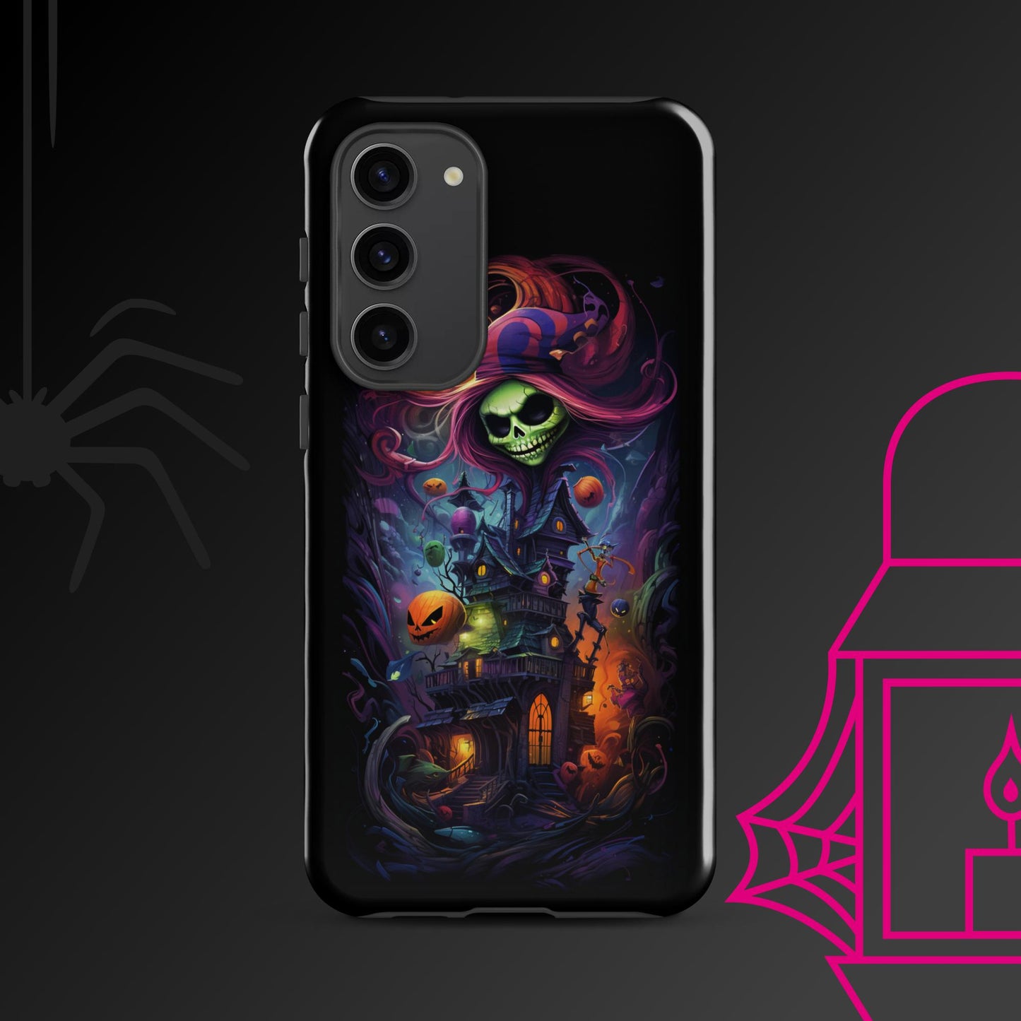 Haunted House Party Tough Case, Shockproof Phone Case,Cool Designed Phone Cases, Pocket-friendly