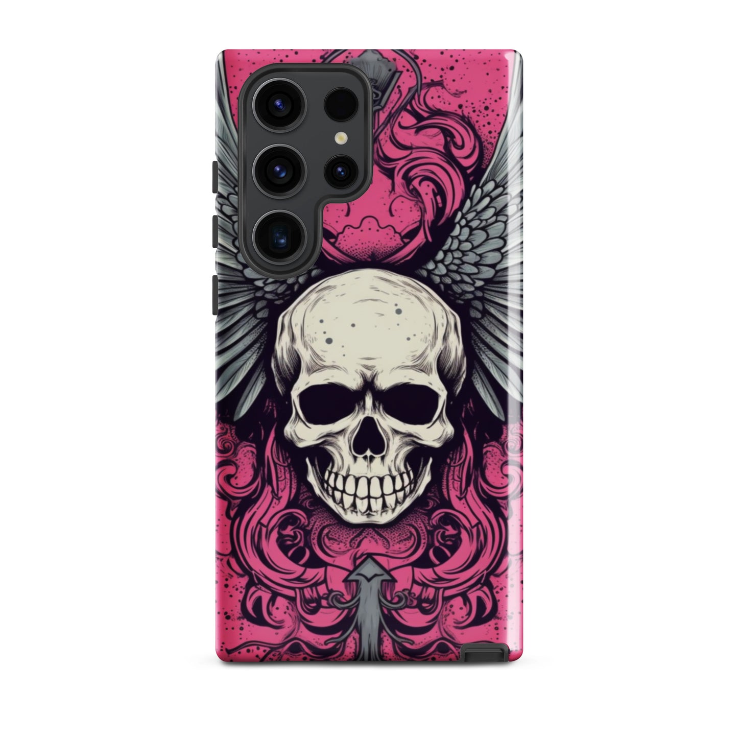 Skull Tough Case, Shockproof Phone Case,Cool Designed Phone Cases, Pocket-friendly