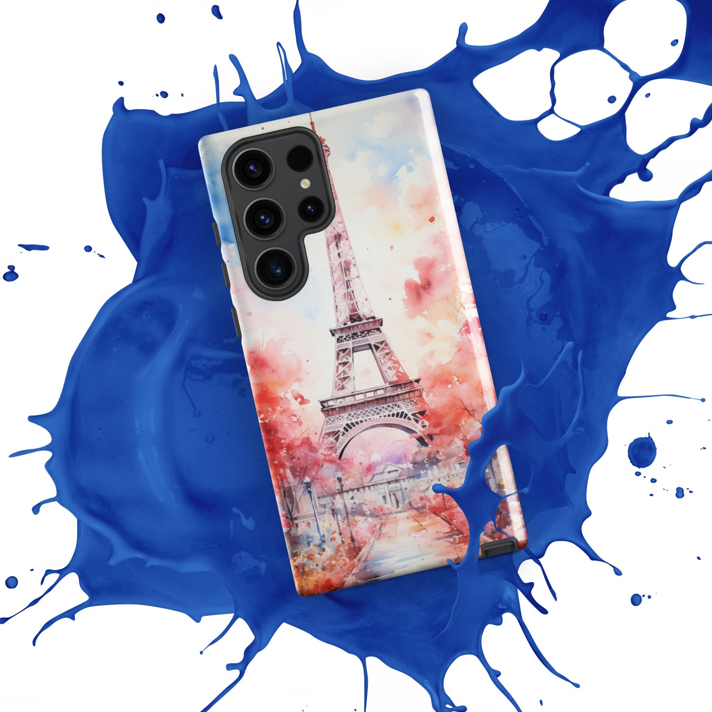 Watercolor Paris Dream Tough Case, Shockproof Phone Case,Cool Designed Phone Cases, Pocket-friendly