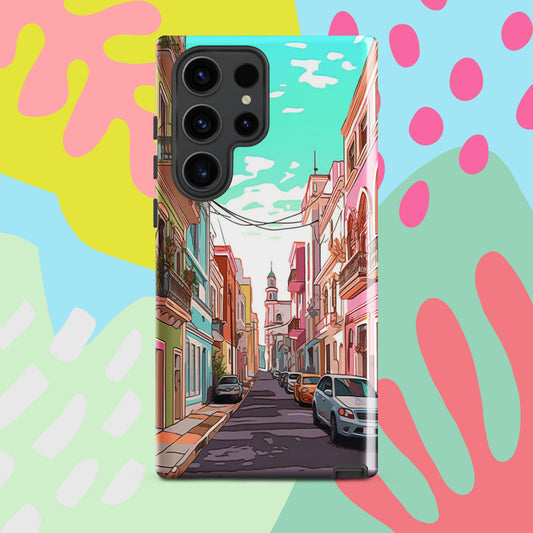 Old San Juan Tough Case, Shockproof Phone Case,Cool Designed Phone Cases, Pocket-friendly