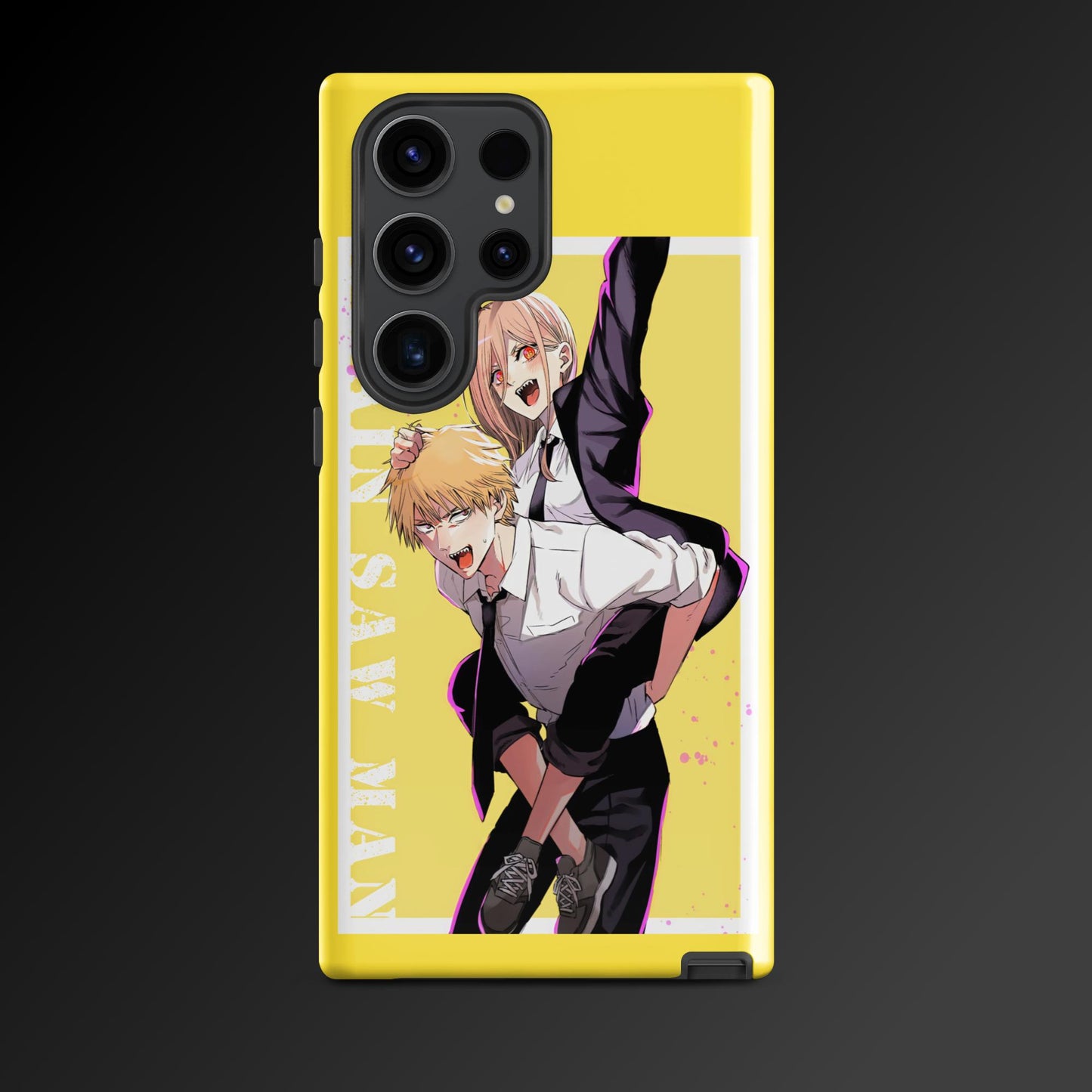 Chain Saw Man Tough Case, Shockproof Phone Case,Cool Designed Phone Cases, Pocket-friendly
