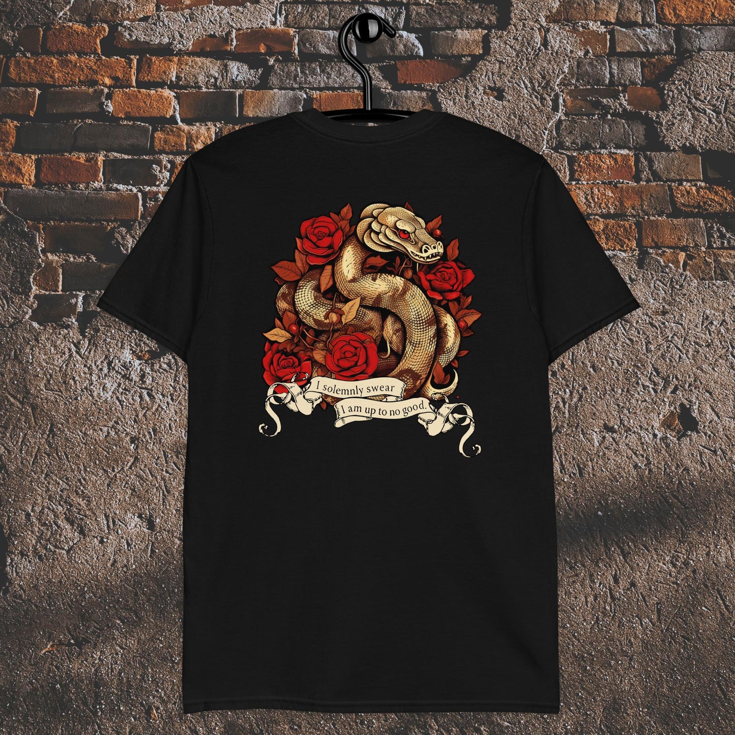 Snake Graphic T-Shirt, Premium Graphic Tees, Cool Design T Shirts, Streetwear Casual Summer Tops T-Shirt Unisex
