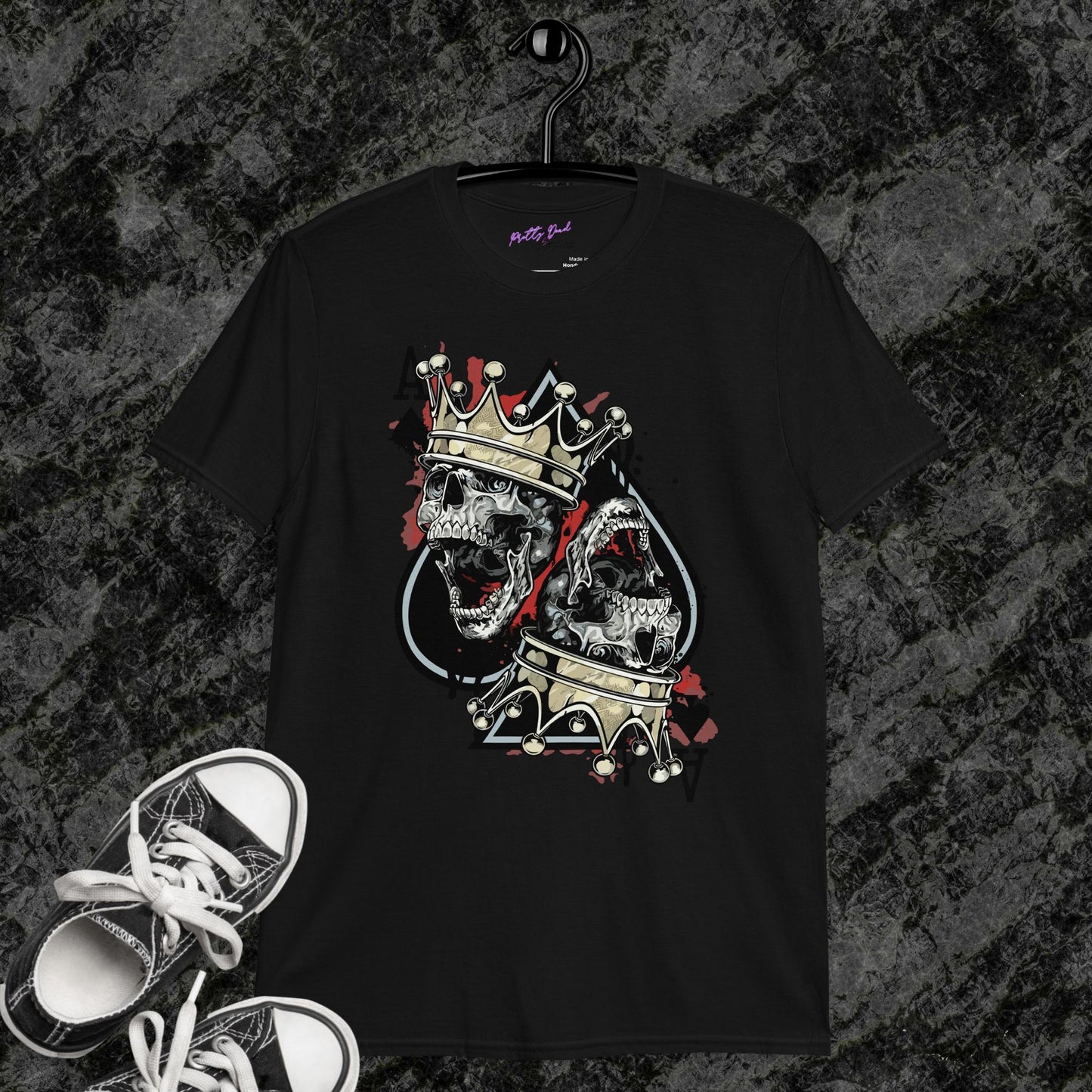 Ace of Death Unisex T-Shirt, Graphic T-Shirt, Premium Graphic Tees, Cool Design T Shirts, Streetwear Casual Summer Tops T-Shirt Unisex