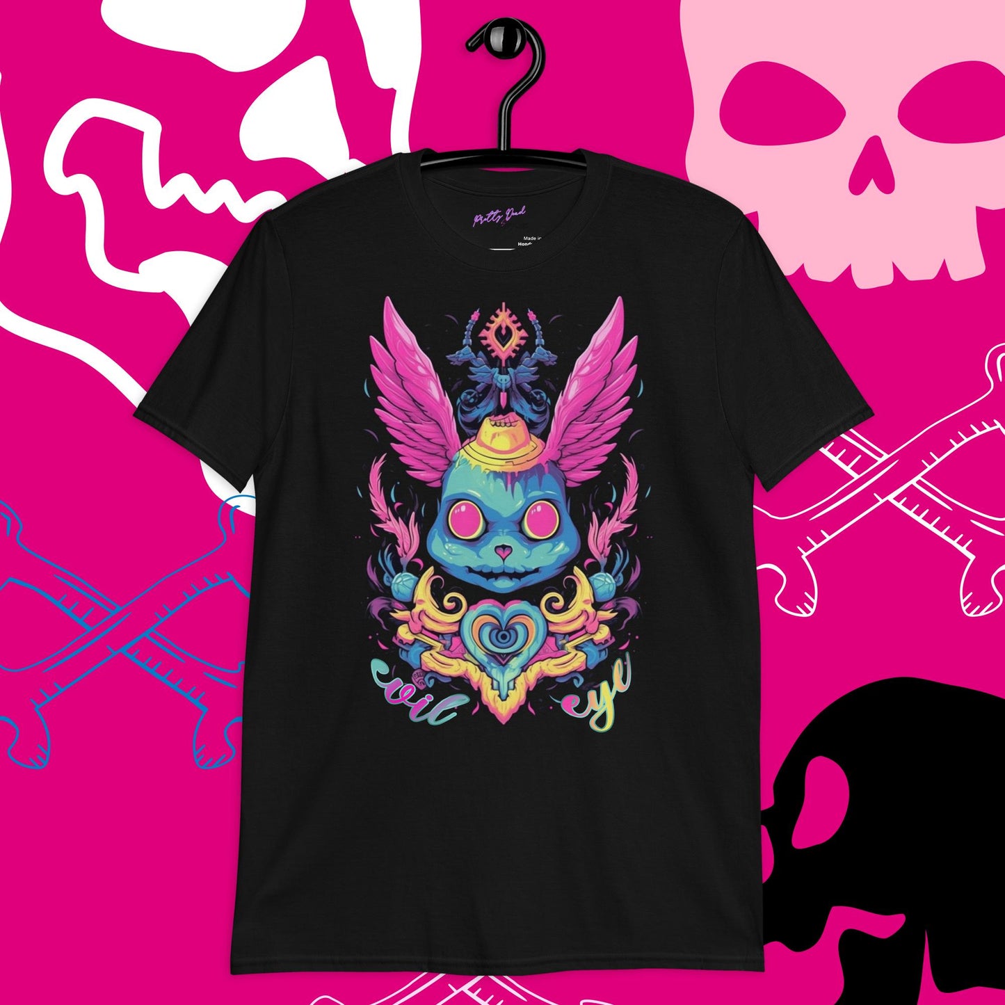 Evil Eye Graphic T-Shirt, Premium Graphic Tees, Cool Design T Shirts, Streetwear Casual Summer Tops T-Shirt Unisex