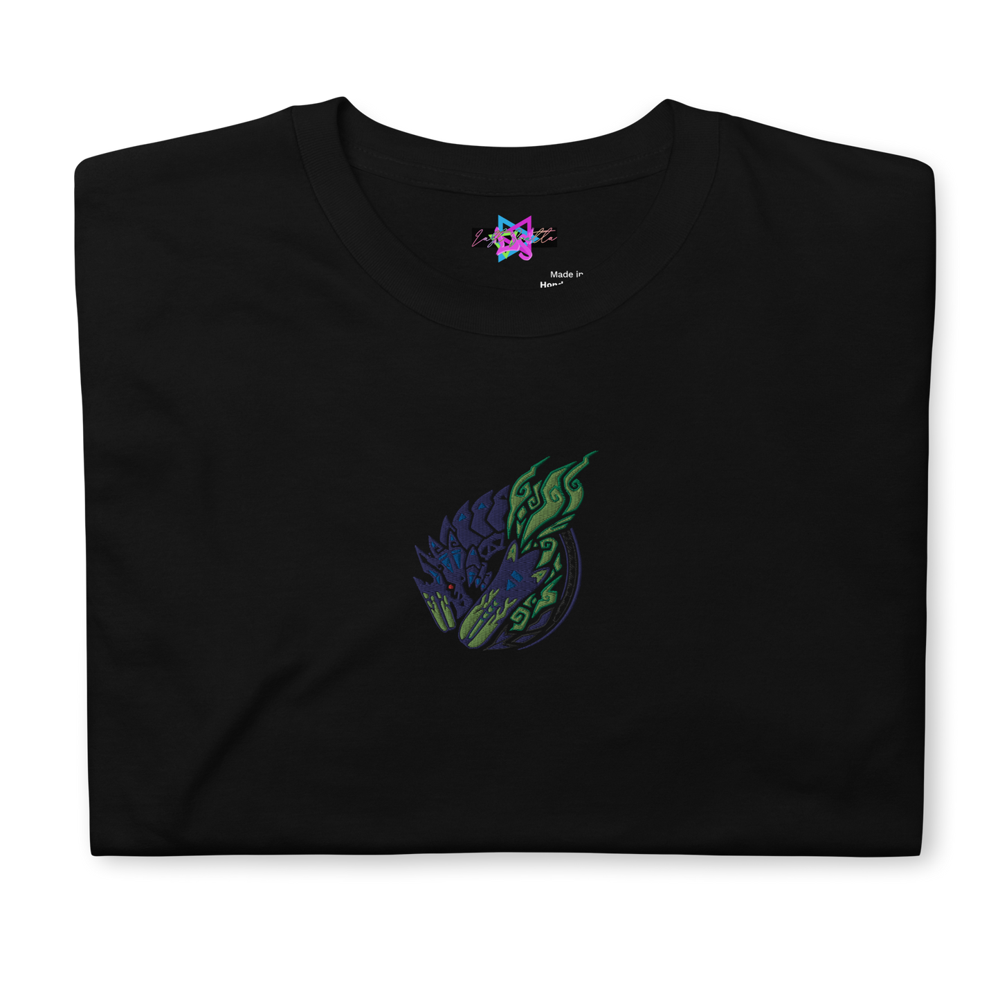 Brachy Embroidered Sigil Short-Sleeve Unisex T-Shirt, Premium T-Shirt, Casual Wear Streetwear