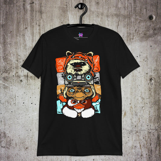 90's Nostalgia Short-Sleeve Unisex T-Shirt, Graphic T-Shirt, Premium Graphic Tees, Cool Design T Shirts,  Streetwear Casual Summer Tops T-Shirt Unisex