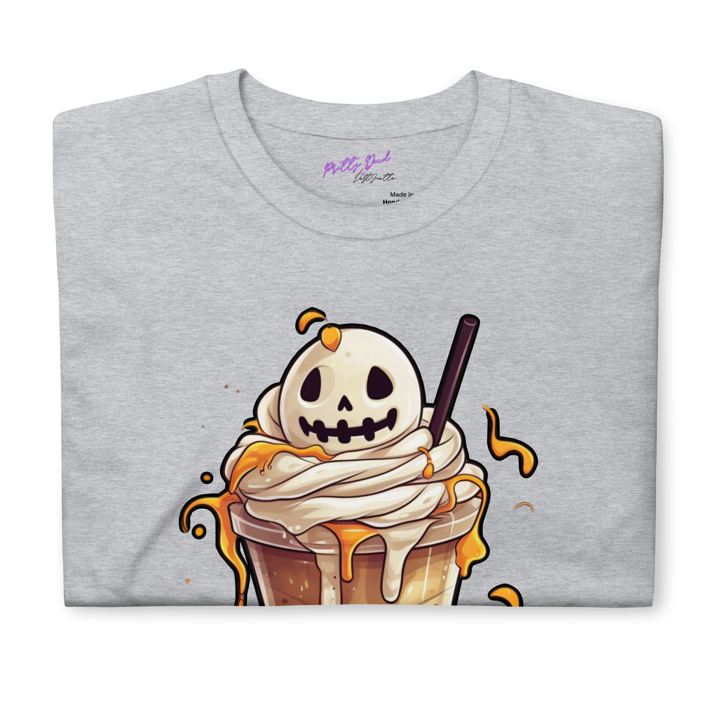 Spice Latte Graphic T-Shirt, Premium Graphic Tees, Cool Design T Shirts, Streetwear Casual Summer Tops T-Shirt Unisex