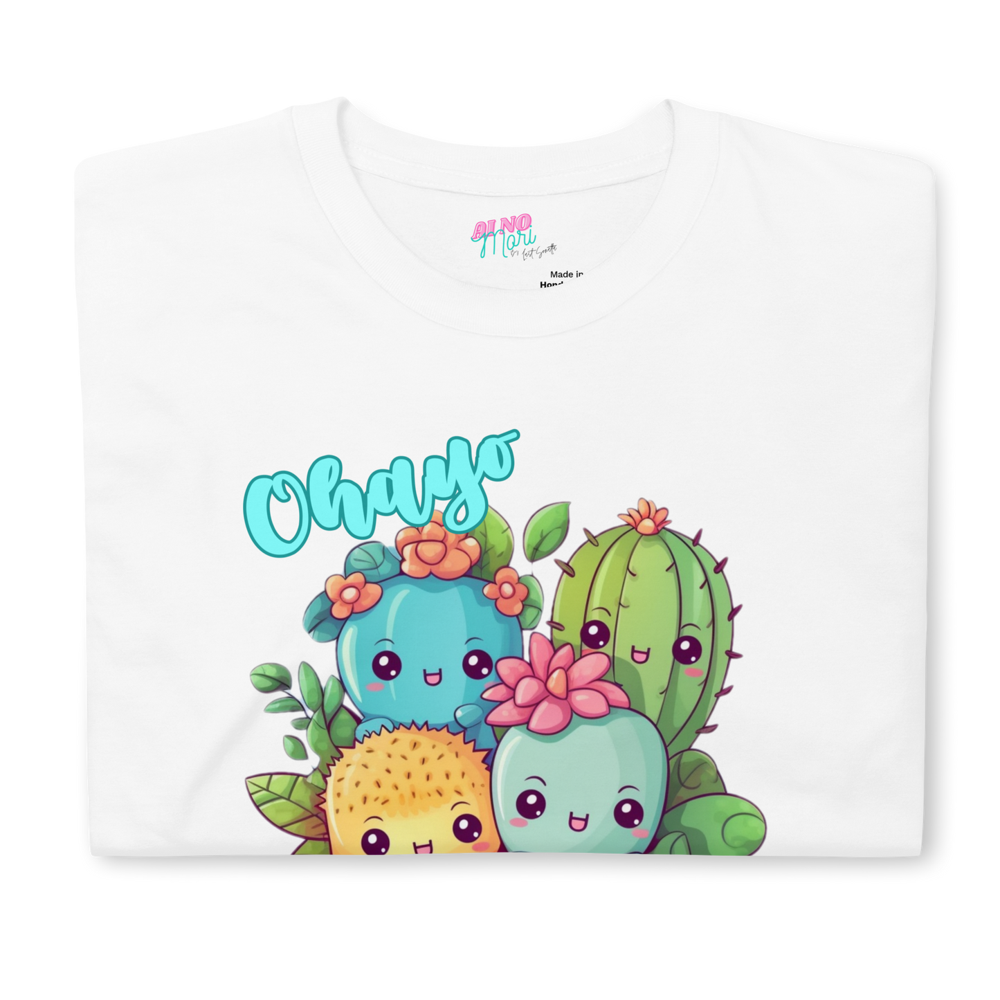 Ohayo Graphic T-Shirt, Premium Graphic Tees, Cool Design T Shirts, Streetwear Casual Summer Tops T-Shirt Unisex