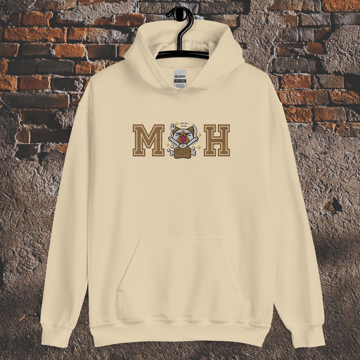 Hungry Palico Unisex Hoodie, Casual Adult Hoodies Sweatshirt for Men Women, Comfortable Fabric, Pullover with Pockets Unisex
