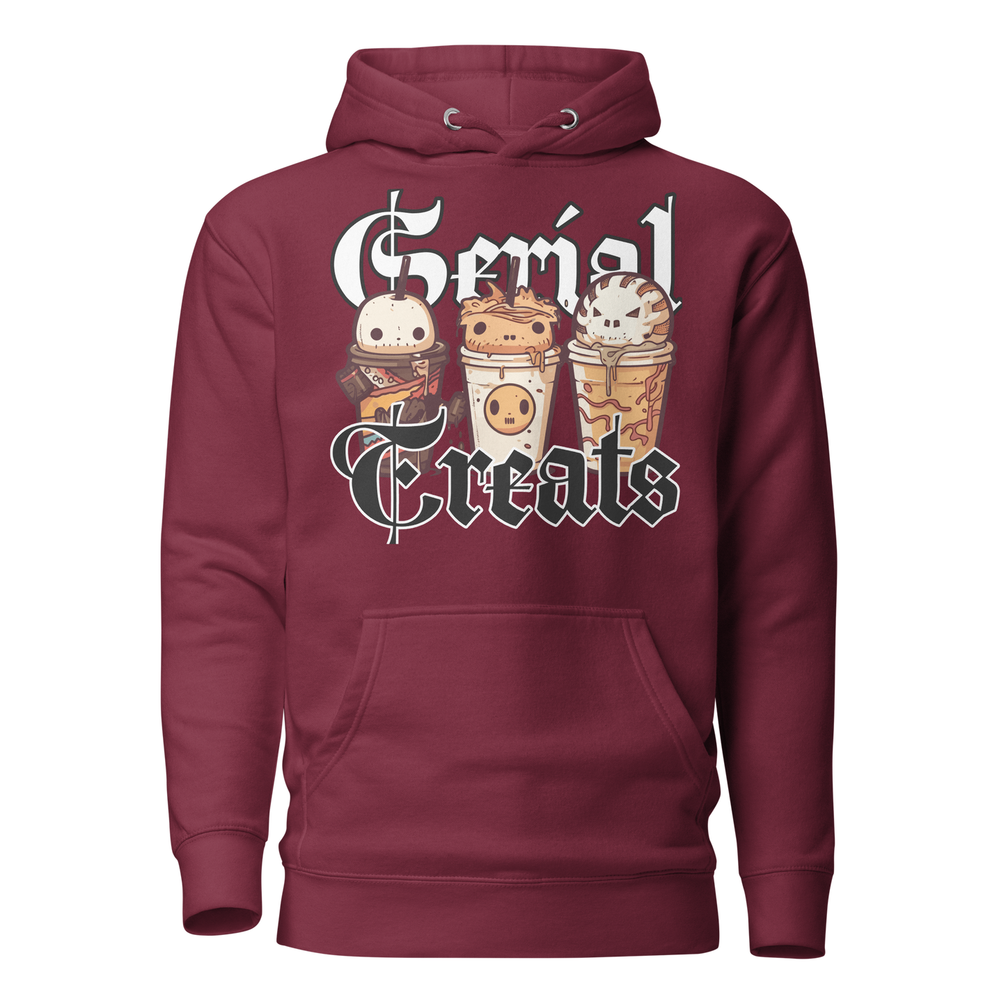 Serial Drinks Unisex Hoodie, Casual Adult Hoodies Sweatshirt for Men Women, Comfortable Fabric, Pullover with Pockets Unisex