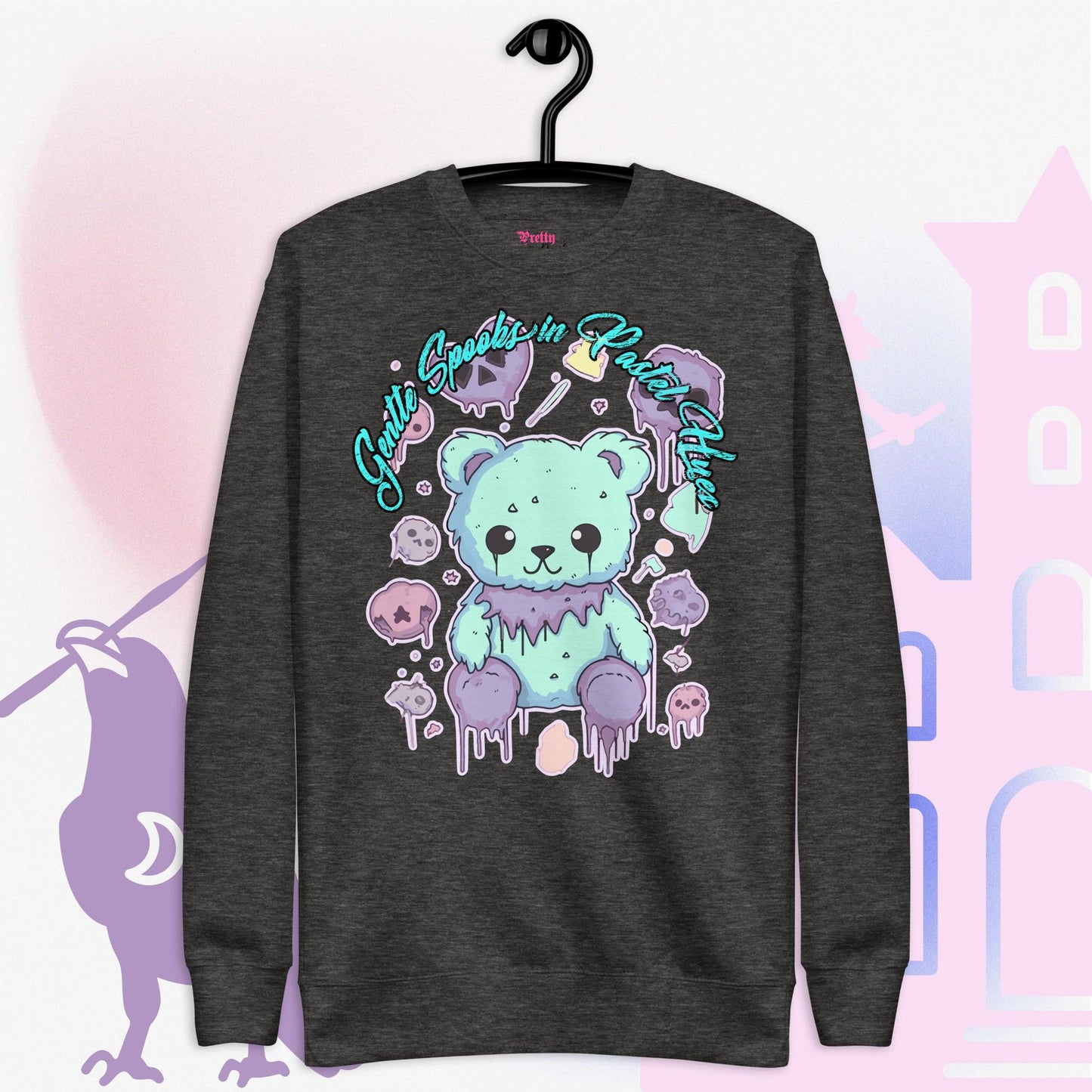Gentle Spooks in Pastel Hues Unisex Premium Sweatshirt
