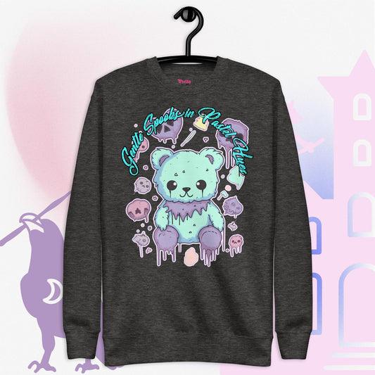 Gentle Spooks in Pastel Hues Unisex Premium Sweatshirt