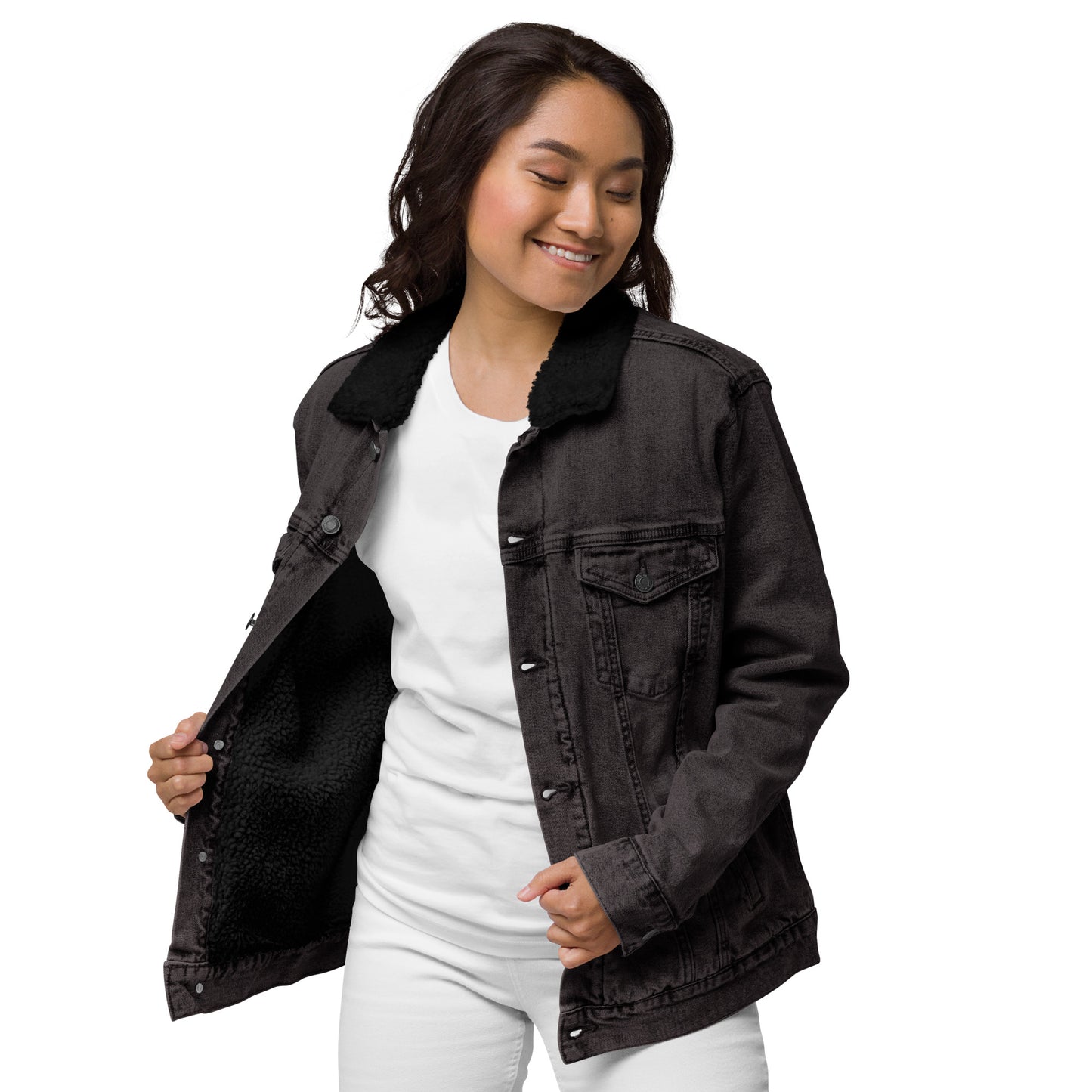 Last Sonatta Unisex denim sherpa jacket