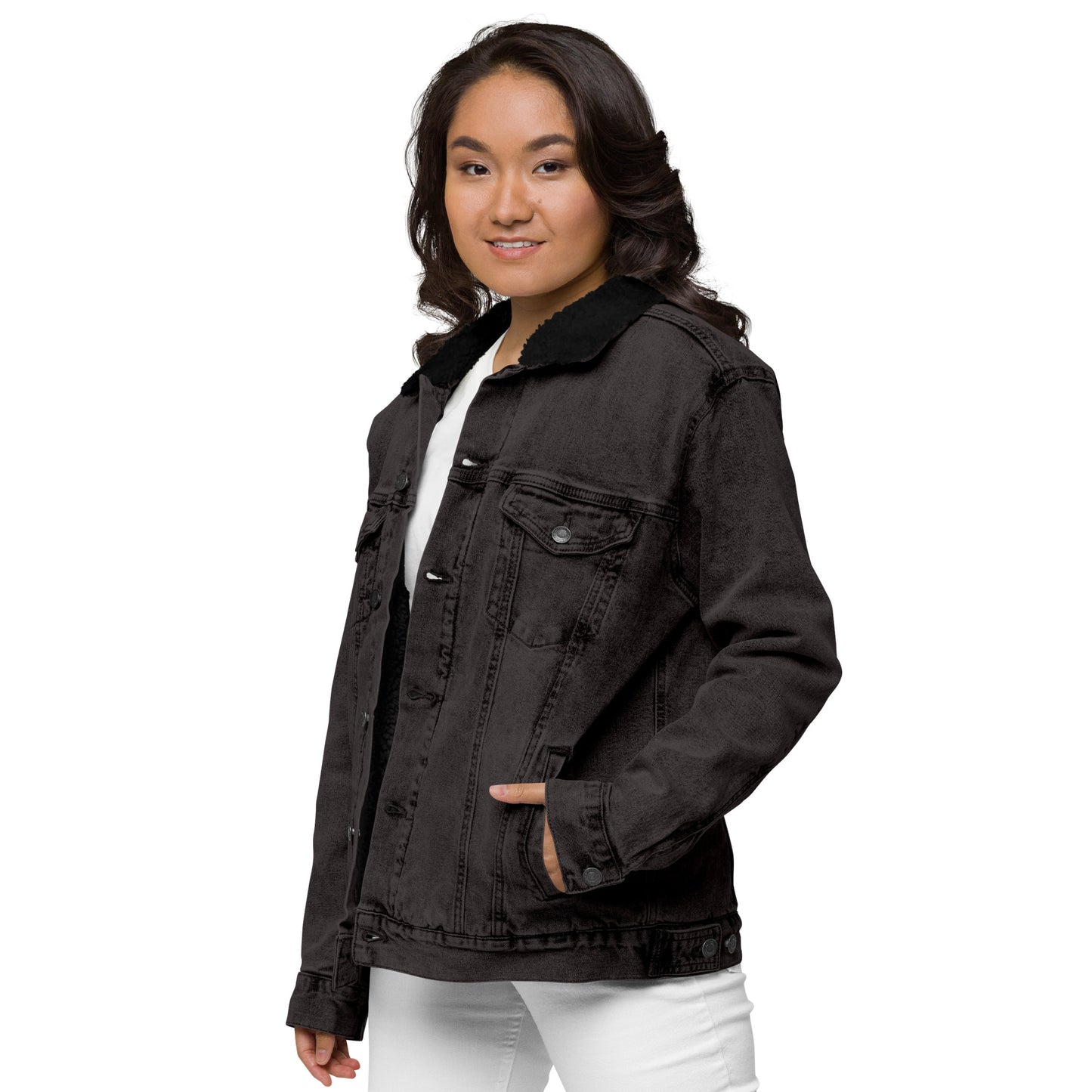 Last Sonatta Unisex denim sherpa jacket