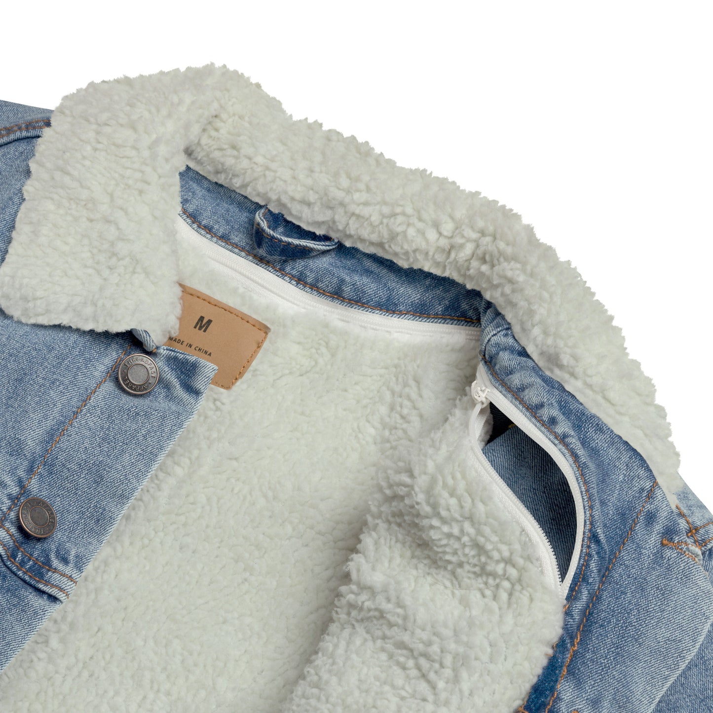Last Sonatta Unisex denim sherpa jacket