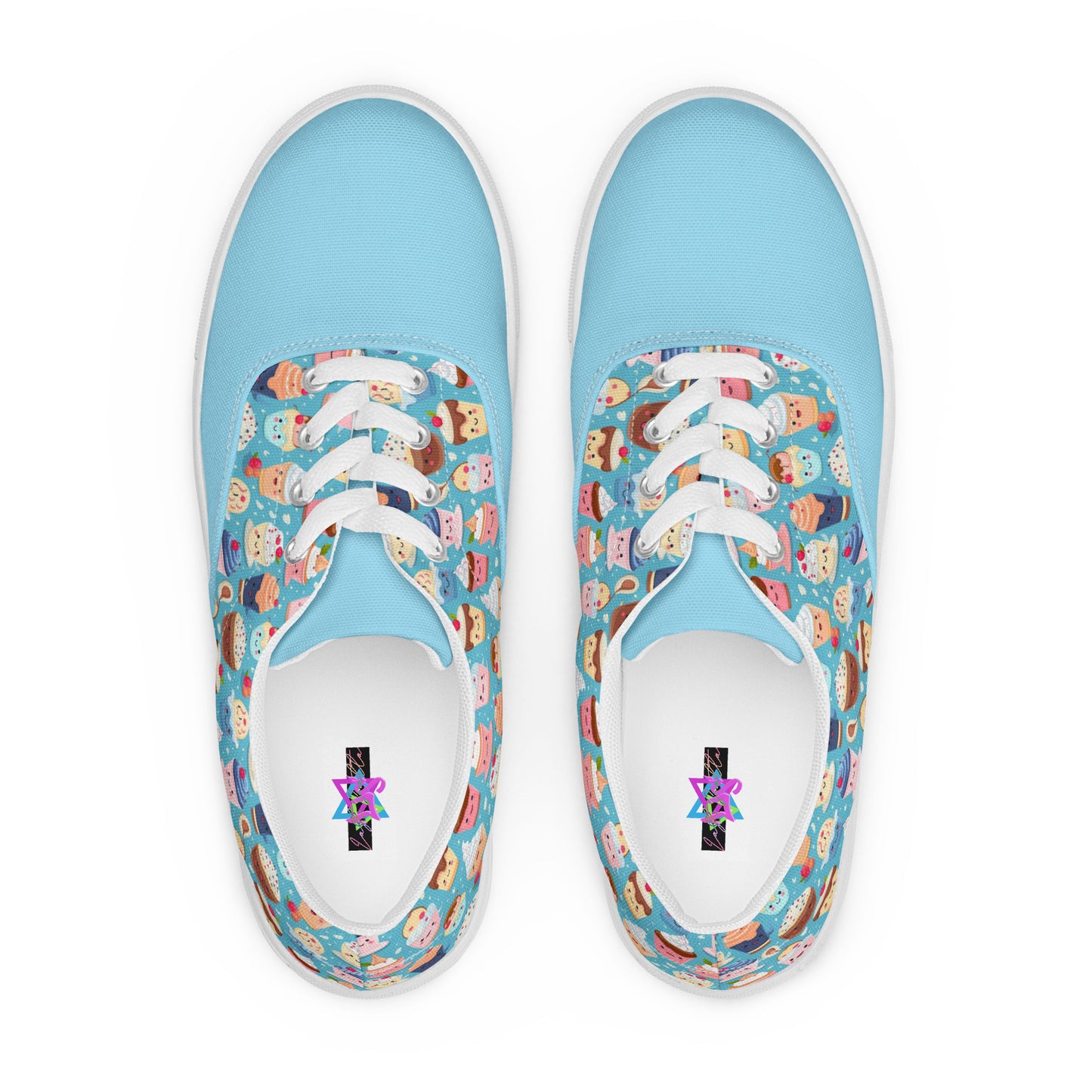 Crema Women's Lace-Up Canvas Shoes, lassic Low-Top Lace-up Style in Durable Double-Stitched Canvas