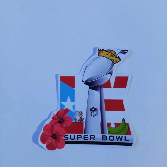 Super Bowl LX X Bad Bunny Sticker