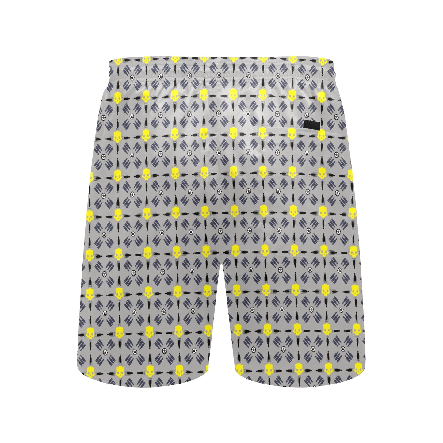 diver swimming trunks Men's Mid-Length Beach Shorts (Model L51)