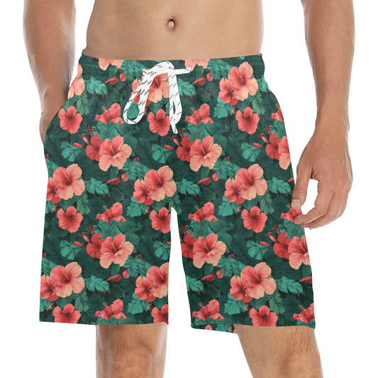 Borinquen Men Trunks Men's Mid-Length Beach Shorts