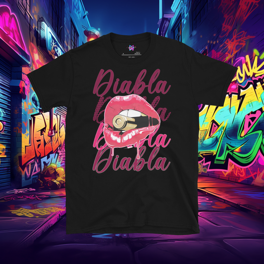 Diabla Graphic T-Shirt, Premium Graphic Tees, Cool Design T Shirts,  Streetwear Casual Summer Tops T-Shirt Unisex
