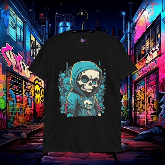 Skull Kid Graphic T-Shirt, Premium Graphic Tees, Cool Design T Shirts,  Streetwear Casual Summer Tops T-Shirt Unisex