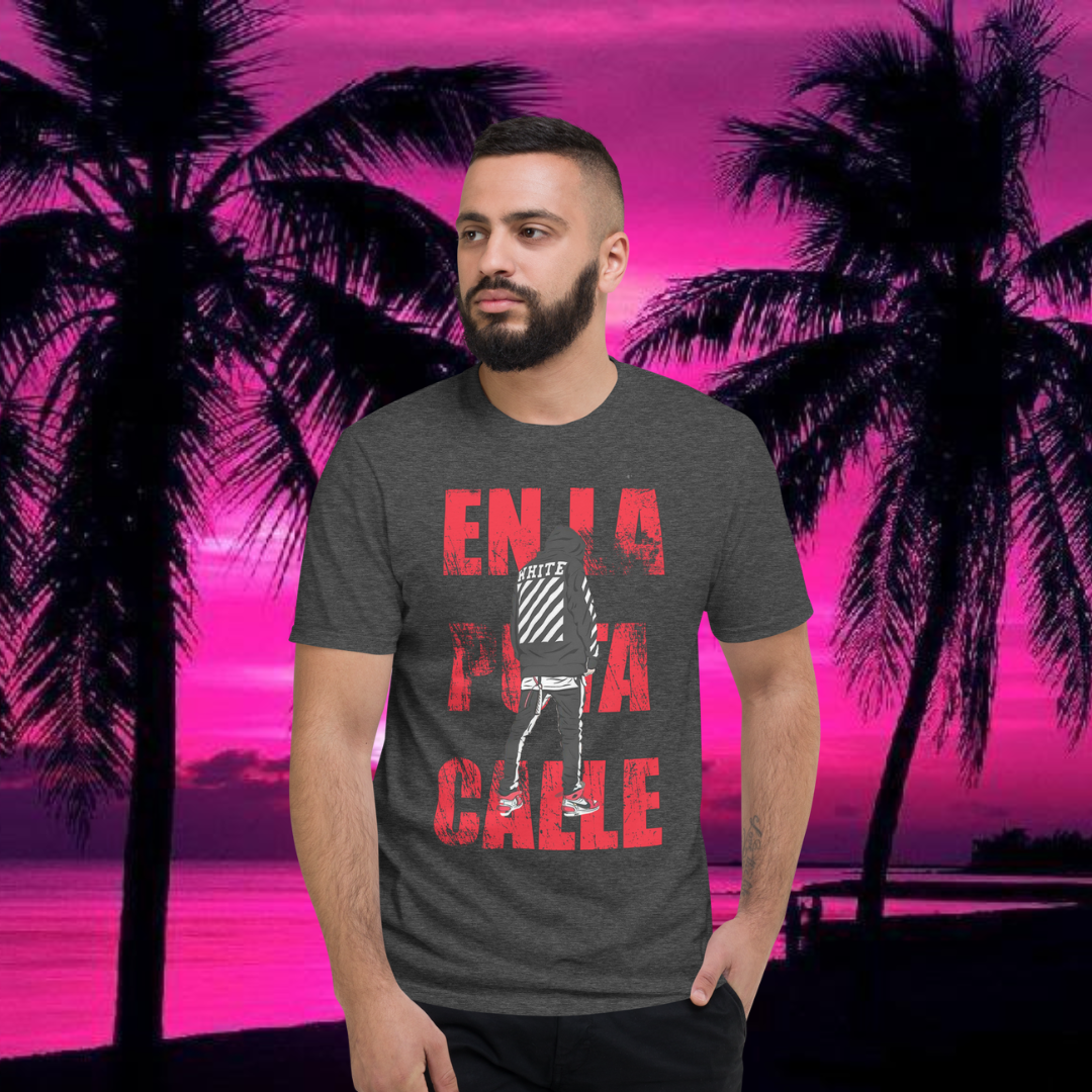 En La puta Calle Short-Sleeve T-Shirt, Graphic T-Shirt, Premium Graphic Tees, Cool Design T Shirts,  Streetwear Casual Summer Tops T-Shirt Unisex