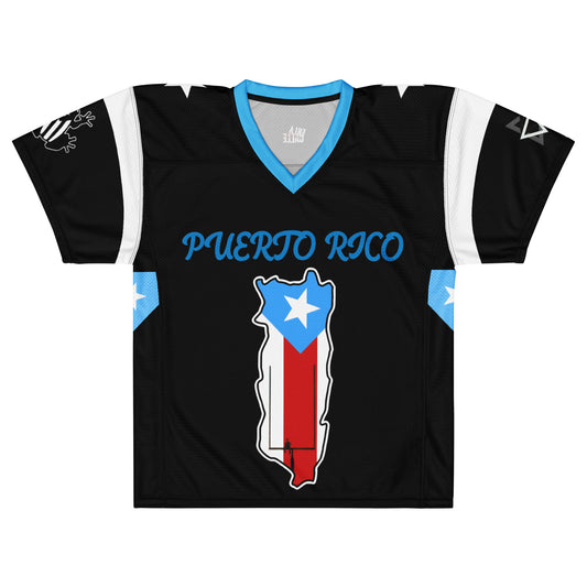 Puerto Rico x Bad Bunny Inspired American Football Jersey