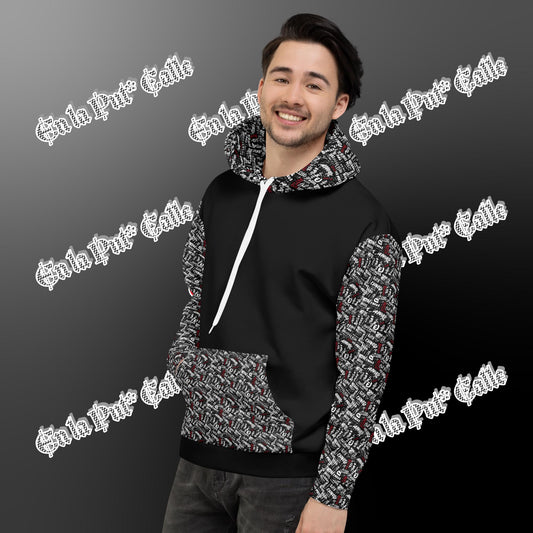 Scribble Casual Adult Hoodies Sweatshirt for Men Women, Comfortable Fabric, Pullover with Pockets Unisex