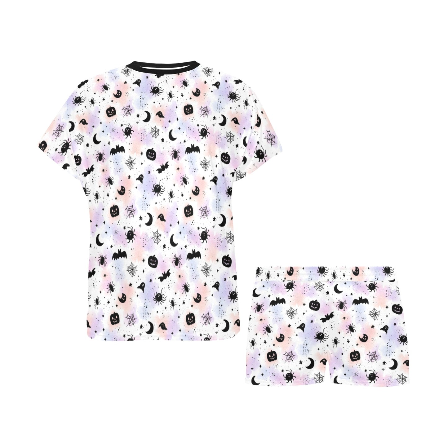 Sweet and Spooky Women's Short Pajama Set
