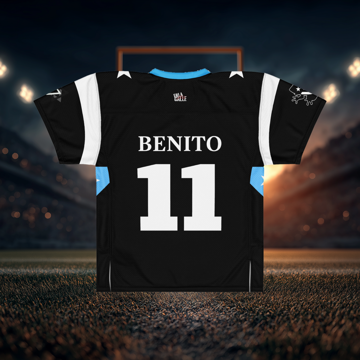 Puerto Rico x Bad Bunny Inspired American Football Jersey