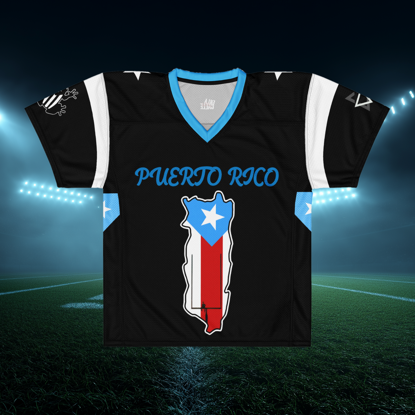 Puerto Rico x Bad Bunny Inspired American Football Jersey