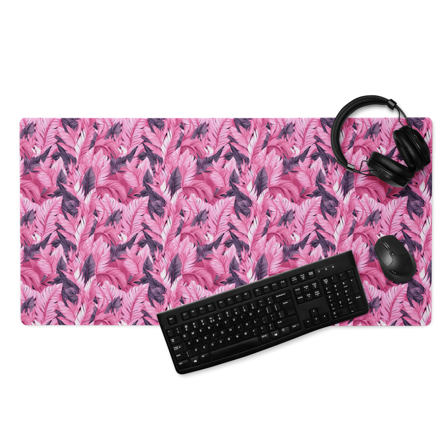 Flock Of A Feather Gaming Mouse Pad, Premium-Textured Square Mousepad 18 x 16 Inch, Stitched Edge Anti-Slip Waterproof Rubber Mouse Mat, Pretty Cute Mouse Pad for Office Gaming Laptop