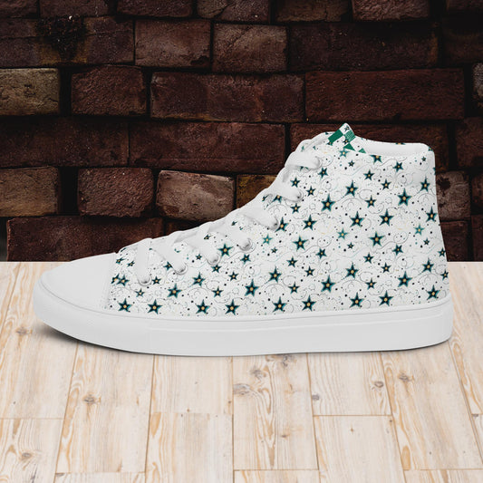 All Star Men’s high top canvas shoes, Casual Lace up Canvas Shoes, Comfortable Fashion Classic Shoes