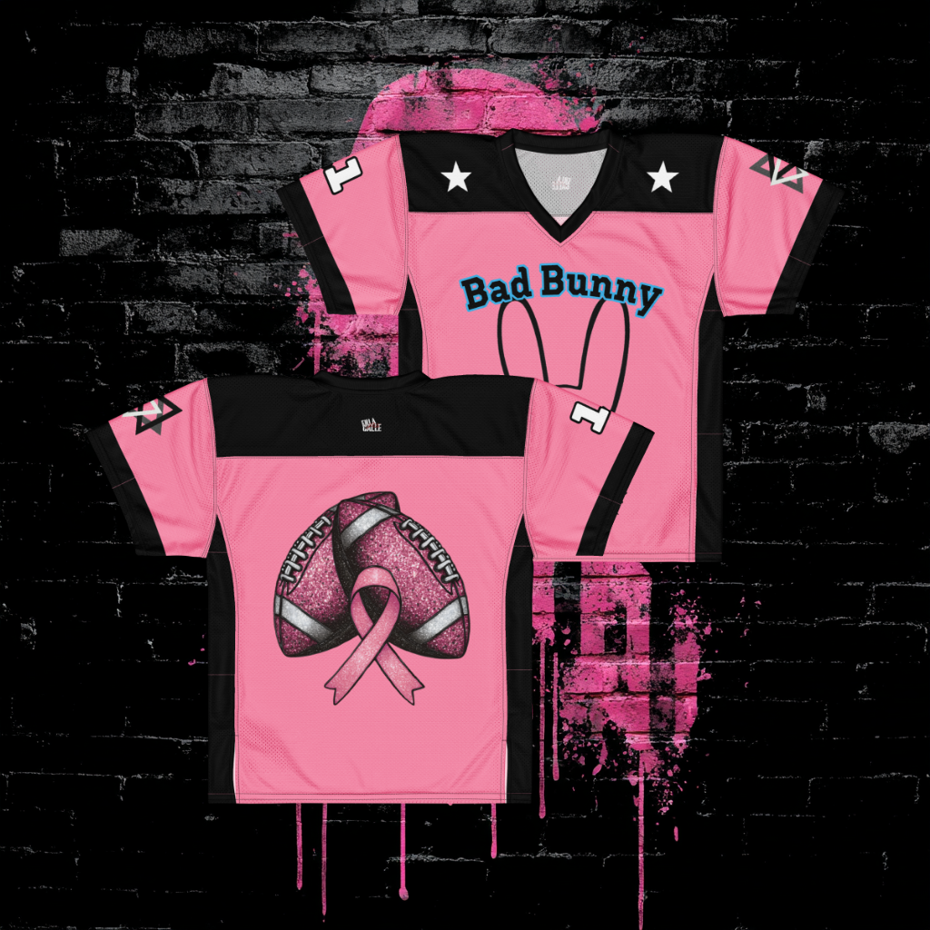Tackle Cancer American football jersey