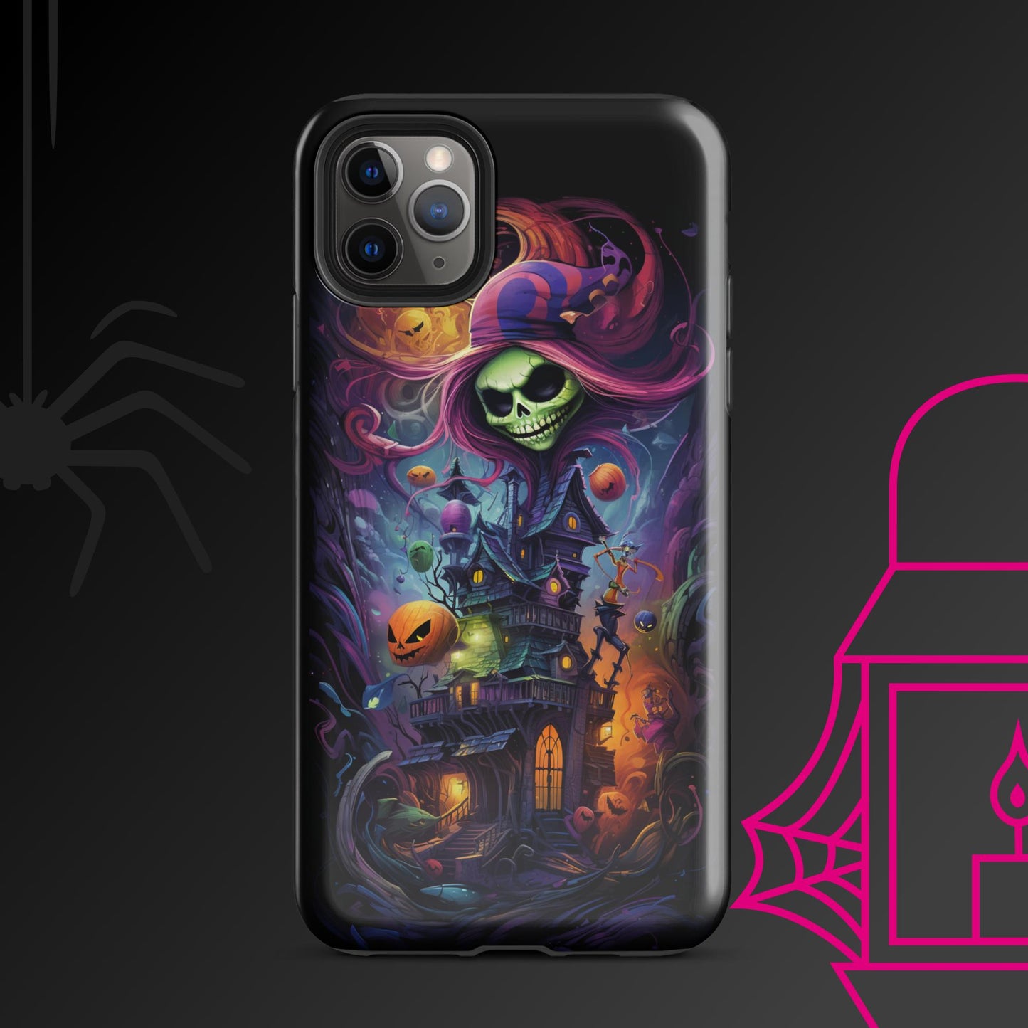 Haunted House Party Tough Case, Shockproof Phone Case,Cool Designed Phone Cases, Pocket-friendly
