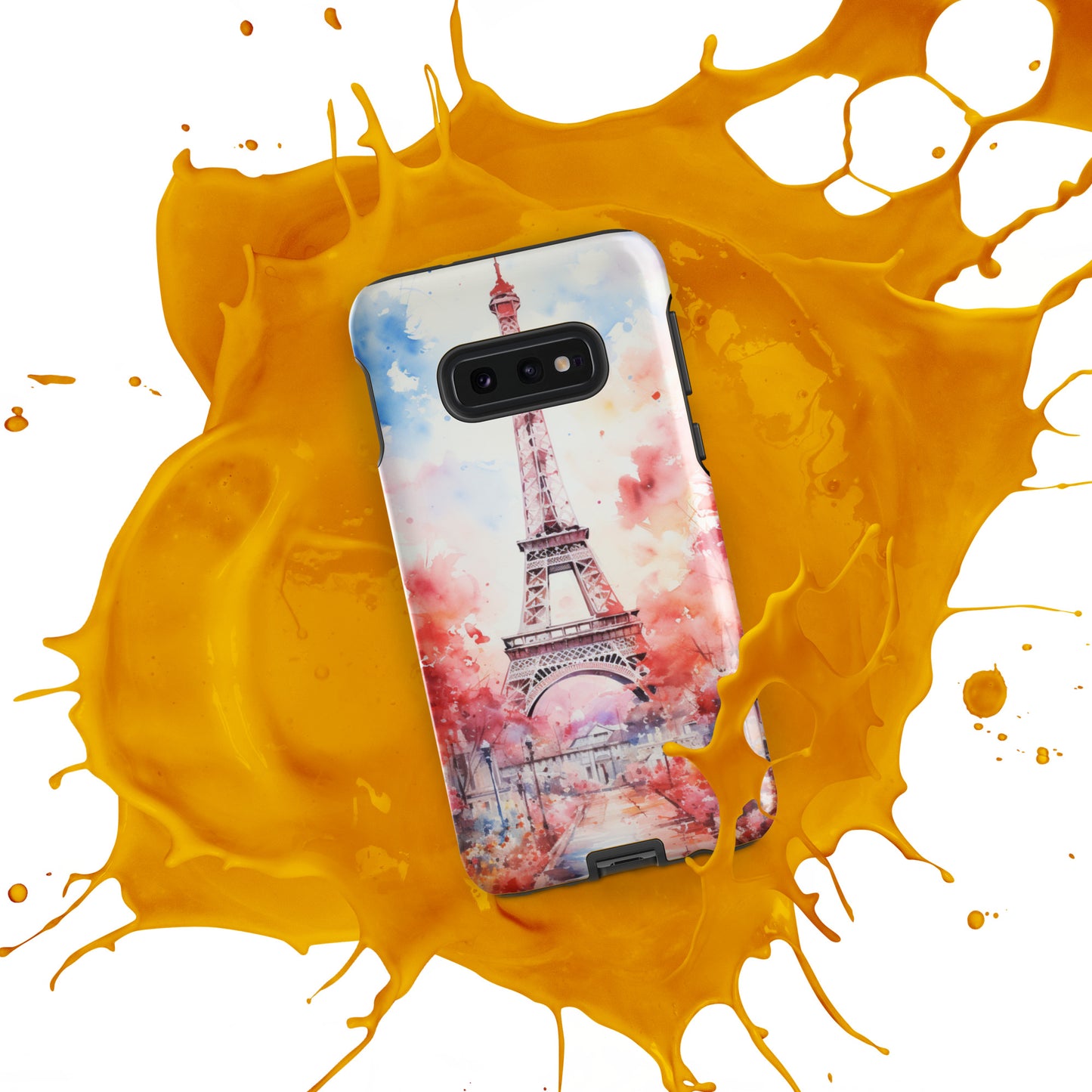 Watercolor Paris Dream Tough Case, Shockproof Phone Case,Cool Designed Phone Cases, Pocket-friendly