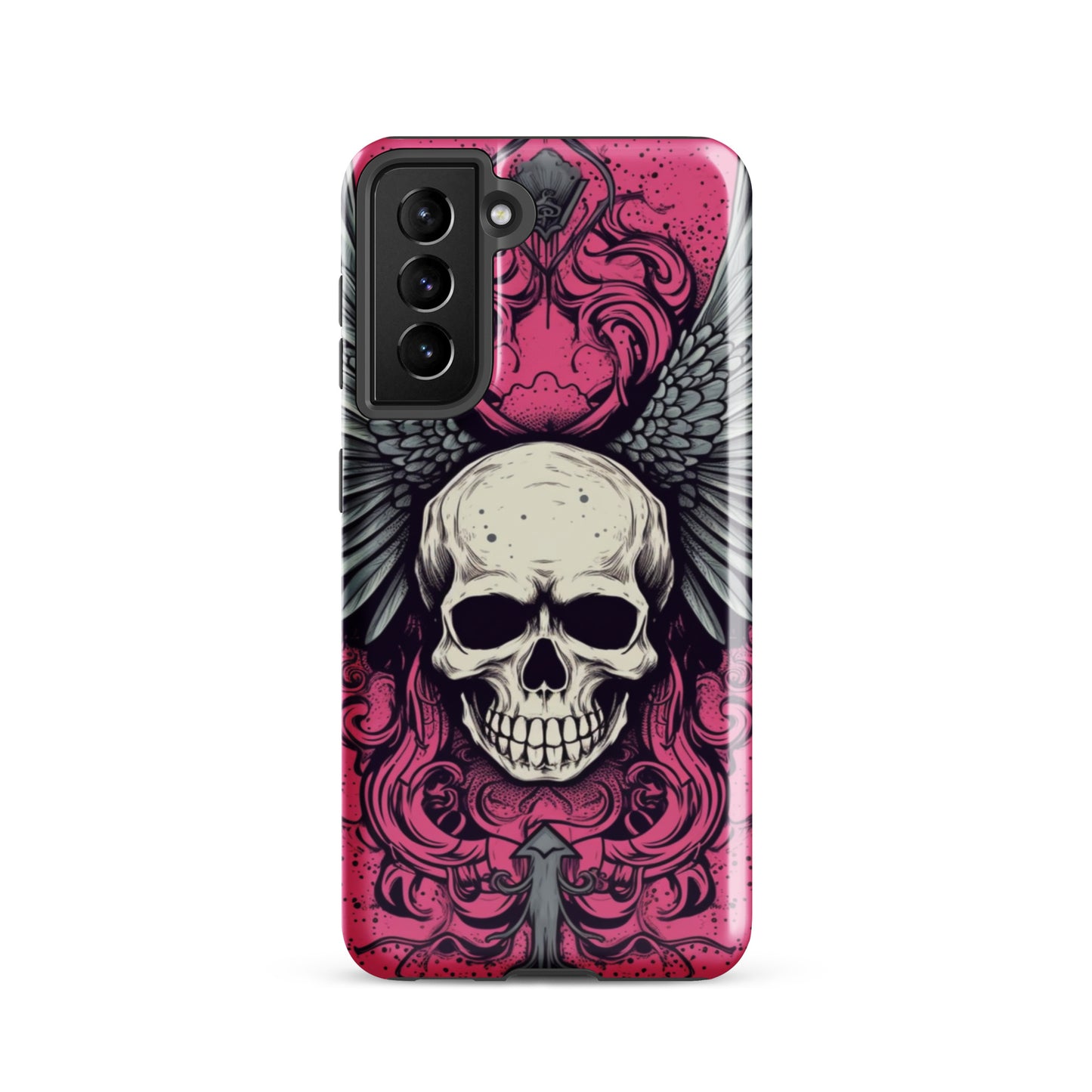 Skull Tough Case, Shockproof Phone Case,Cool Designed Phone Cases, Pocket-friendly