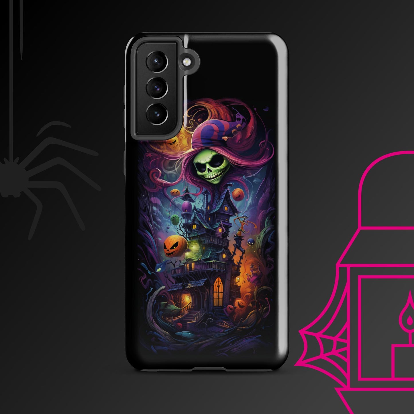 Haunted House Party Tough Case, Shockproof Phone Case,Cool Designed Phone Cases, Pocket-friendly